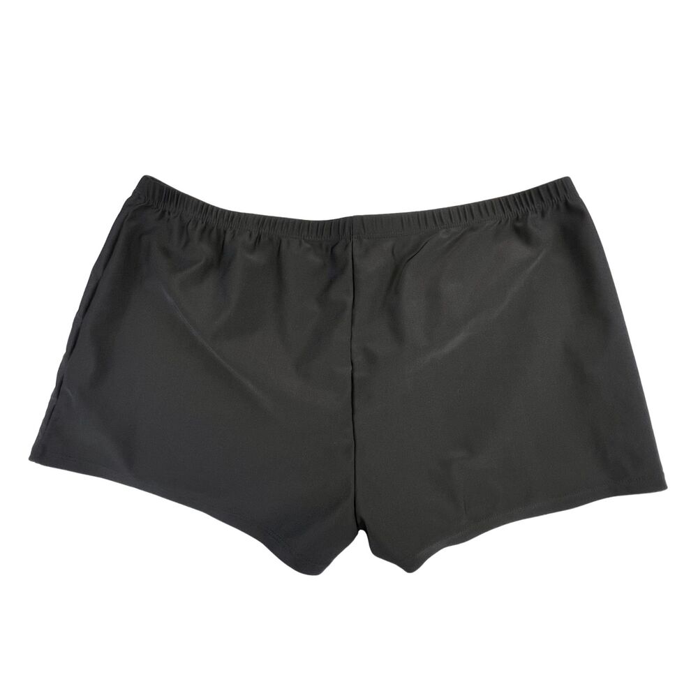 Swim Shorts 4X Black Modest Coverage Board Shorts Resort Beachwear Pool Bottoms - Picture 8 of 10